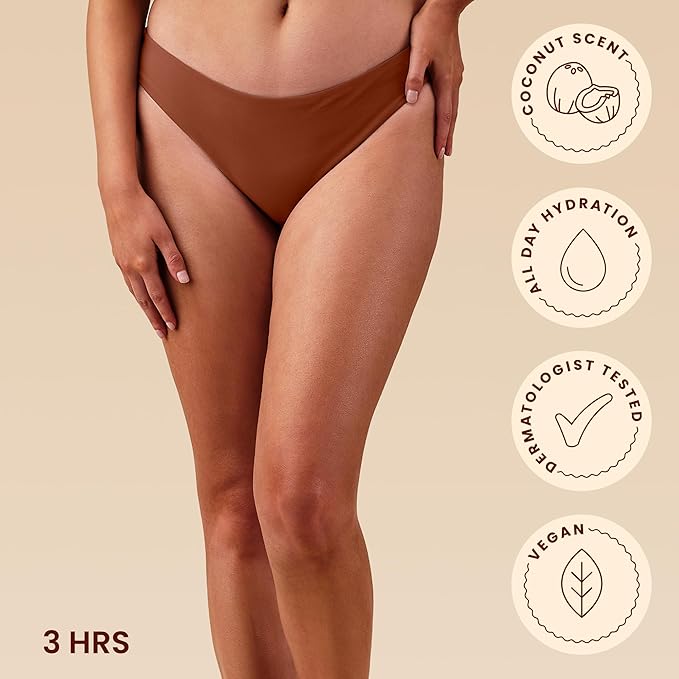 Hawaiian Tropic Aloha Glow Self Tanning Water, 6.4oz, Self Tanner Spray Tan, Fake Tan, Self Tan Water, Sunless Tanner, Self Tanning Spray Body Bronzer, Deep Bronze Tan Self Tanning Mist, 6.4oz