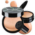 Mushroom Head Air Cushion CC Cream - Tattoo Cover up BB Cream Foundation Makeup Moisturizing Concealer Long-Lasting, Cushion Foundation Full Coverage Self Adjusting (Nude)
