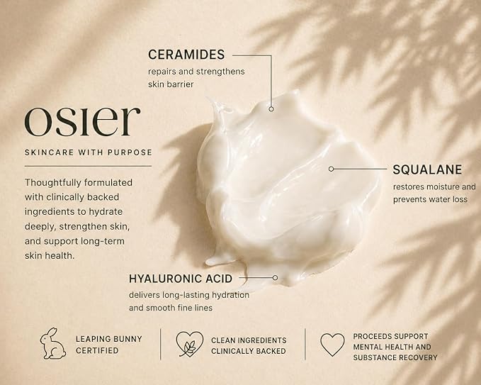 Osier The Recovery Ceramide Cream | Korean Skincare | Facial Moisturizer