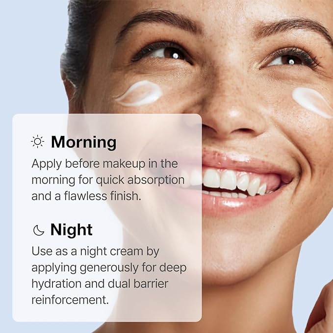 PHYSIOGEL Daily Moisture Therapy Regenerative Cream, Hydrating Face Moisturizer with Hyaluronic Acid, 120H Lasting Hydration, For Dry & Sensitive Skin, 1.7 fl. oz.