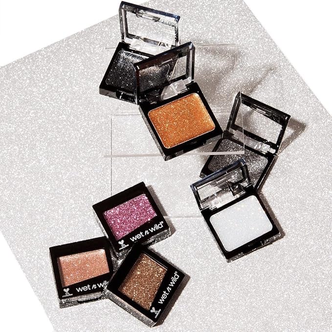 wet n wild Color Icon Glitter Eyeshadow Shimmer Brass (Pack of 2)
