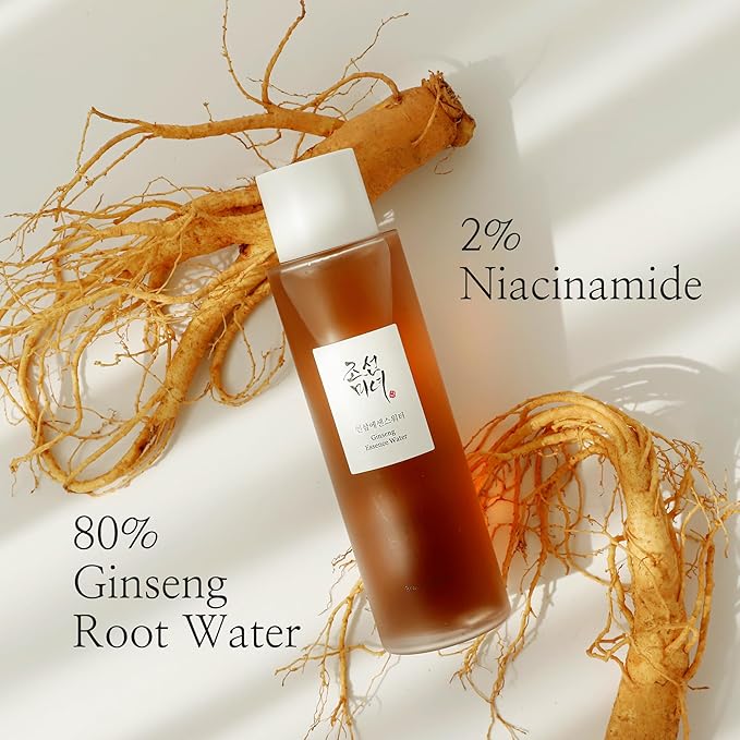 Beauty of Joseon Ginseng Essence Water Hydrating Face Toner for Dry, Dull Skin. Korean Moisturizing Skin Care for Men and Women 150ml, 5.07 fl.oz.