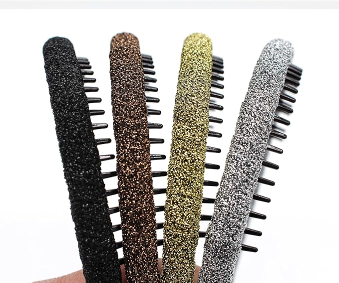JOBAND Women's Headbands,Hair Accessories For Women,Non Slip hair bands for women Suitable Yoga,Spa,Parties and Daily Use(pack of 4)