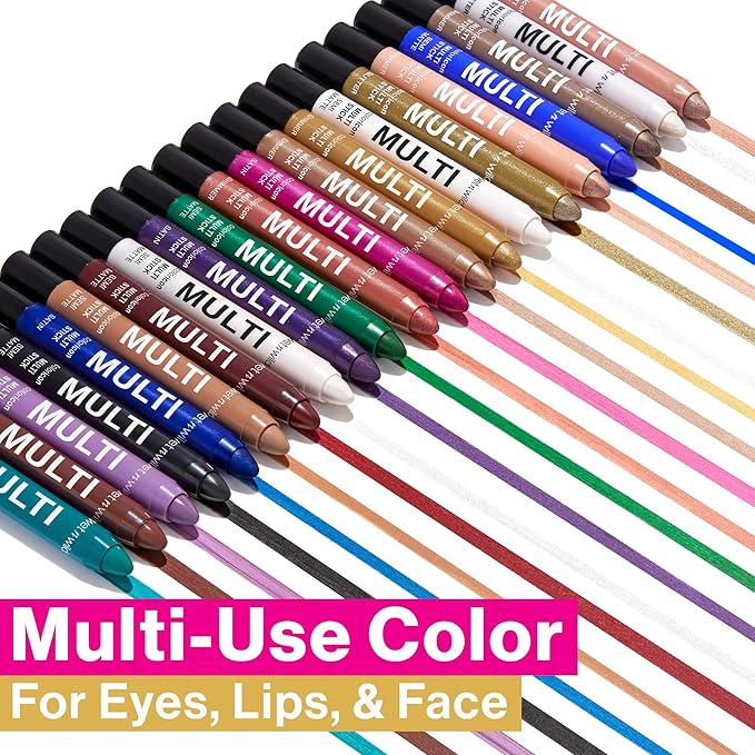 wet n wild Color Icon Cream Eyeliner Eyeshadow Multi-Stick, Moisturizing, Nourishing Velvety Cream-to-Powder Buildable & Blendable Formula, Cruelty-Free & Vegan - Gold Keep Diggin