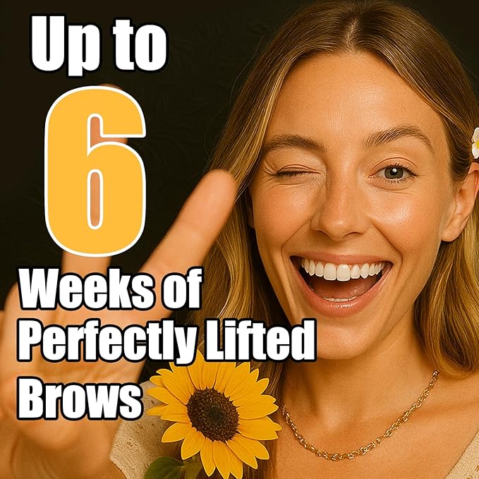 Brow Lamination Kit – DIY Eyebrow Lamination Kit for Salon-Quality Results at Home, Instant Brow Lift for Fuller, Thicker, More Beautiful Brows, Easy to Use for Professionals & Beginners