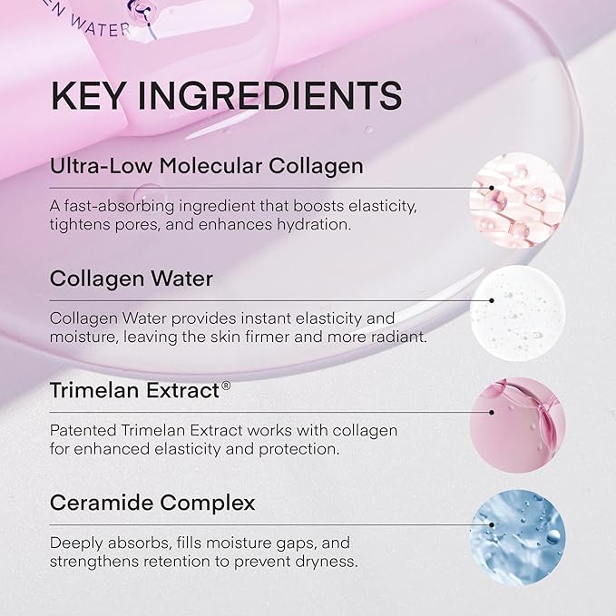 TEREZ & HONOR Collagen Night Wrapping Peel Off Mask: Korean Face Mask for Elasticity, Hydrating & Glow - 100Dalton Smallest Molecular Collagen - Dermatologist Tested 3.4 FL OZ