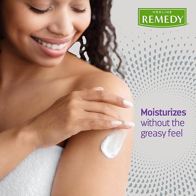 Medline Remedy Specialized Skin Cream, 4 oz., Hydrating and Nourishing Formula for Dry Skin