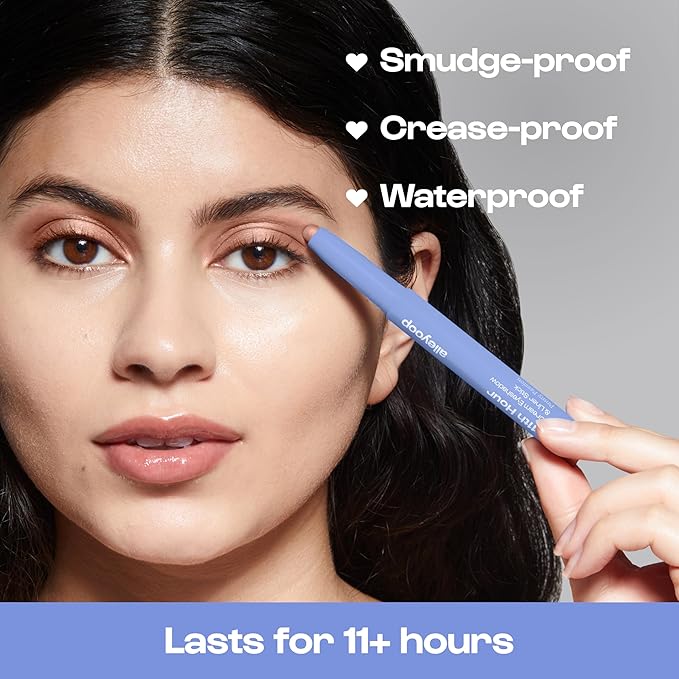 ALLEYOOP 11th Hour Waterproof Cream Eyeshadow Stick – Long-Lasting Eye Shadow Pencil & Eyeliner, Cream to Powder Stick & Highlighter – Smudge-Proof Eyeshadow Shimmer, Soft Copper Shimmer