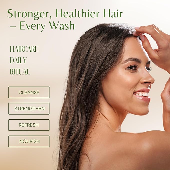 EDENIKA BOTANICALS Tea Tree Oil Shampoo, Deep Cleansing for Buildup & Oily Scalp, Soothes Itchy Scalp & Refreshes Hair, Sulfate Free, Women & Men, Natural Shampoo, 16 fl oz