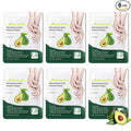 6PCS Hand Masks,Hydrating Hand Masks Moisturizing Gloves Overnight for Dry Cracked Hands,Daily Hand Care Hand Masks Gift Set for Women and Men F