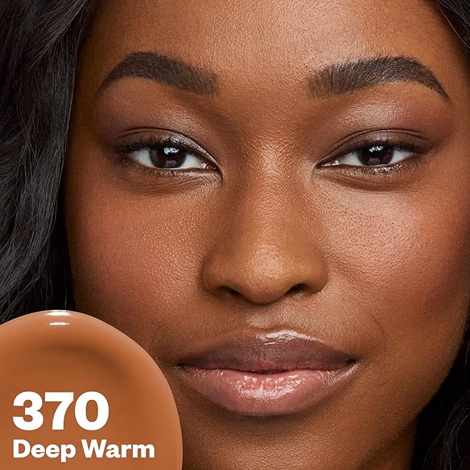 Kosas Revealer Liquid Foundation SPF 25 – Medium Buildable Coverage, Hydrating Natural Glow Finish, Deep Warm 370