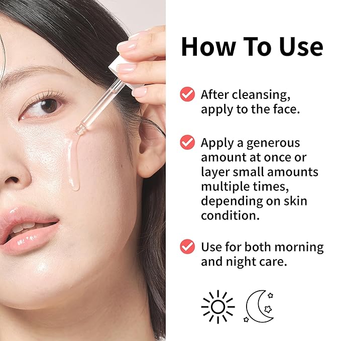 Glow Serum with Niacinamide 5% & Panthenol 3%, Brightening & Hydrating Face Serum for Radiant Skin, Korean Skincare with Fermented Strawberry & Centella Asiatica, 1.01 fl oz