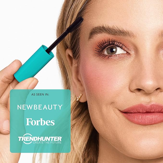 Thrive Causemetics Liquid Brow Lock 24Hr Lifting Eyebrow Gel, Waterproof Conditioning Brow Gel with Biotin, Hyaluronic Acid & Vitamin B5, Makeup Essential, Dual Sided Precision Brush, Vegan, Clear