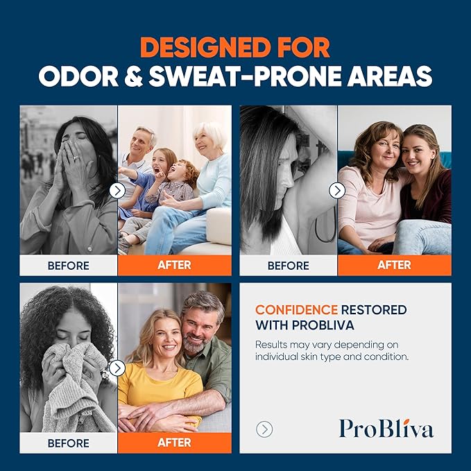 ProBliva Persimmon Body Wash & Soap for Aging Odor: Purifying & Odor-Neutralizing (500mL) for Older People Smell with Tea Tree Oil & Green Tea - Japanese Deodorizing & Eliminator for Adults & Seniors