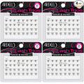 Ardell Cluster Lashes Individual Lashes, Lash Trios - Black, Reusable DIY Lash Clusters, Eyelash Extensions, 4 Pack