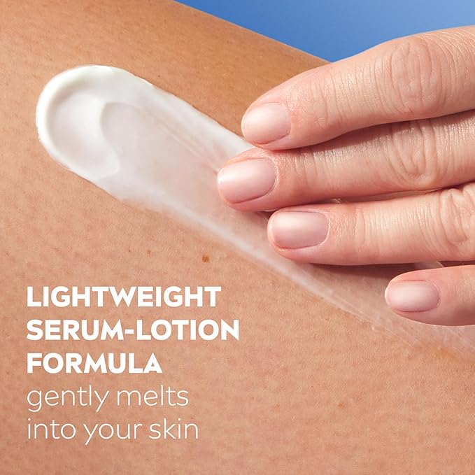 NIVEA Skin Firming & Anti Crepe Body Serum-Lotion with Q10, Hyaluronic Acid and Vitamin C, Skin Firming Body Lotion for Crepey Skin, 72-Hour Moisture, 6.7 Fl Oz Tube