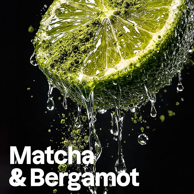 ATTITUDE Men's Shampoo and Conditioner 2-in-1, Fortifying For Fragile Hair, With Caffeine and Green Tea, 97% Natural Origin Ingredients, EWG Verified, Matcha & Bergamot, 32 Fl Oz