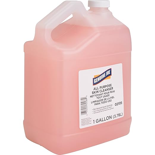 Genuine Joe Liquid Hand Soap with Skin Conditioner, 1 gallon Bottle, Pink