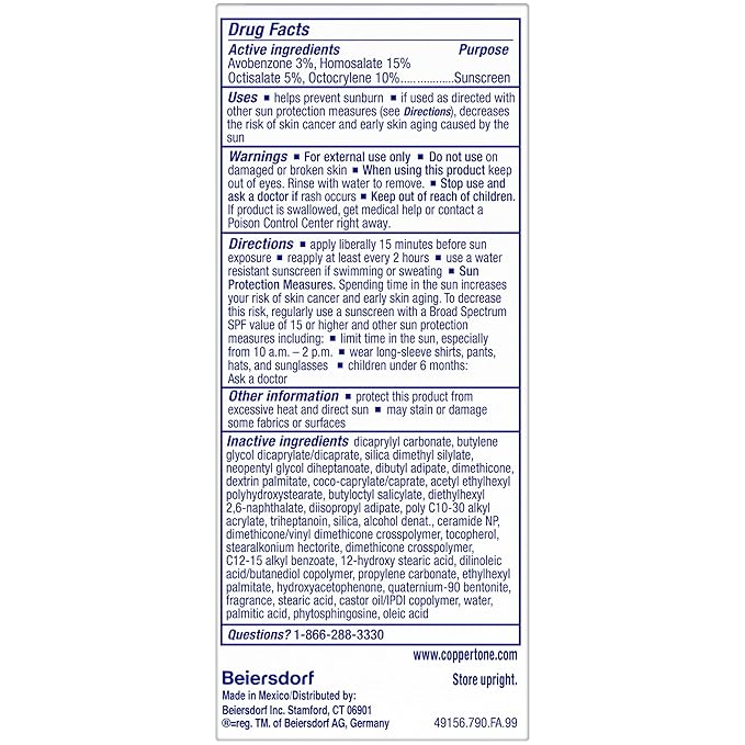 Coppertone Every Tone Invisible Finish Hydrating UV Defense Face Sunscreen SPF 60+ with Ceramides, Lightweight, Blends in Clear Sunscreen for All Skin Tones, 1.7 Fl Oz Pump Bottle