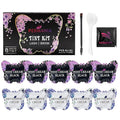 PERMANIA Lash Color Kit, Professional Natural Black Brow Color Lasts up to 4 Weeks for Newbie & Pro Kit Fast Quick Coloring (without silicone eye patch)