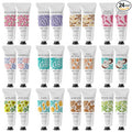 24 Pack Hand Cream Gifts Set for Women,Mothers Day Gifts Bulk,Teacher Appreciation Gifts,Nurses Week GiftHand Cream Travel Size Hand Lotion Bulk,Mini Moisturizer Lotion for Dry Hands,Bridesmaid Gifts