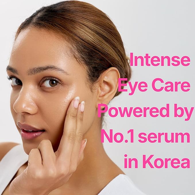 ISOI Rose Eye Concentrate with Arbutin, Adenosine & Bulgarian Rose Oil, Hydrating Eye Cream for Fine Lines & Puffiness, Korean Skin Care for Sensitive Types (0.57 fl oz, 17ml)