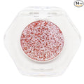 Bistopia，Pearlescent cream eyeshadow, shimmering, with a smooth texture that blends easily; a translucent metallic glitter eyeshadow that delivers a long-lasting, sparkling finish, 2g (#23)