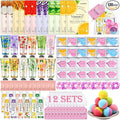 KONEUK 120 PCS Spa Party Supplies for Women, Spa Party Favors Include Face Masks Skincare, Hand Cream, Lip Balm, Under Eye Patches, Lip Mask and Foot Bath Bombs, Spa Birthday Sleepover Party Supplies
