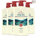 Old Spice Cleansing Body Wash for Men, 24/7 Shower Fresh with Lasting Scent, Exfoliate & Cleanse, Gentle on Skin, Vitamin B3, Deep Sea with Ocean Waves + Kelp Scent, 30 oz (Pack of 4)