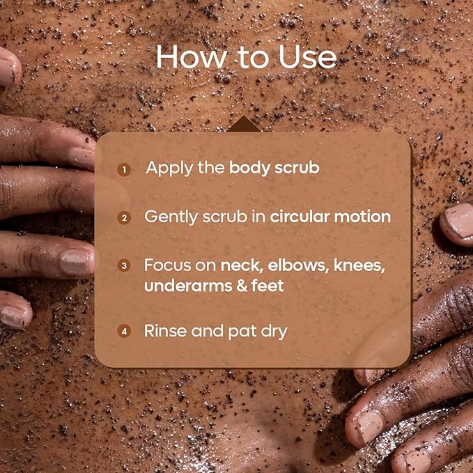 mCaffeine Naked and Raw Coffee Body Scrub - Coconut - Normal to Oily Skin for Unisex - 3.5 oz Scrub