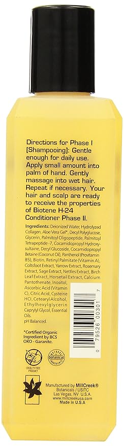 Mill Creek Biotene H-24 Shampoo, 8.5 Fluid Ounce