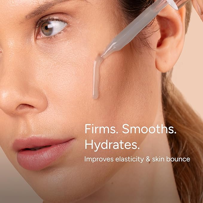 Peptide Hydro Lift Serum – Multi Peptide Firming & Smoothing Face Serum with EGF Growth Factors, Copper Peptides & Hyaluronic Acid, 1.0 fl oz (30 mL)