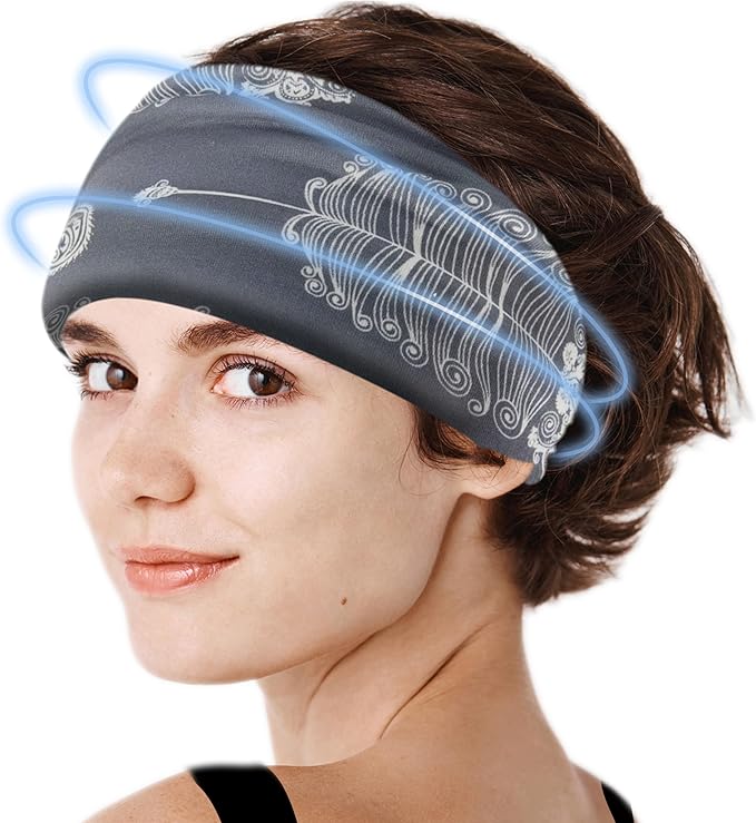 Migraine Relief Cap - Cooling Headache Ice Pack Mask Headband - Cold Gel Head Hat Neck Wrap Eye Mask - Soothing Relief Products for Hangover, Stress & Tension - Thoughtful Gifts