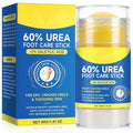 60% Urea Cream plus 2% Salicylic Acid Foot Care Stick, Deeply moisturizes rough skin and Gently exfoliates, Urea Foot Cream for Dry, Cracked Feet, Knees, Elbows and Hands, 1.4 oz (1 PCS)