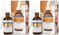 Advanced Clinicals Turmeric Oil Serum For Face | Facial Skin Care Serum With Jojoba + Coconut Oil To Improve Appearance Of Dark Spots & Uneven Skin Tone | Antioxidant Dry Skin Moisturizer, 2-Pack