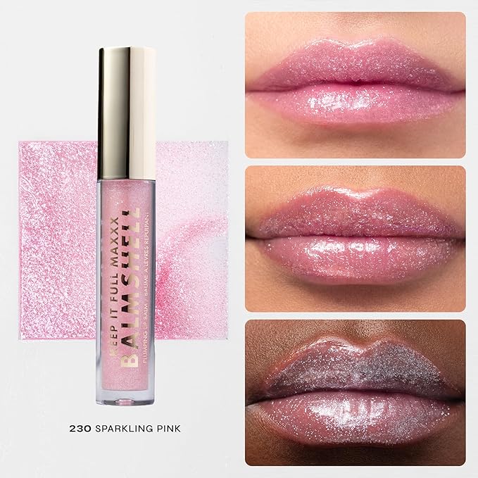 Keep It Full Maxxx Balmshell Lip Plumping Balm-230 Sparkling Pink