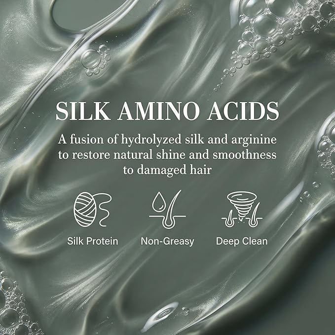 Unisex Sulfate-Free Rosemary Shampoo with Hydrolyzed Collagen & Amino Acids, Nourishing Hair & Scalp Care for Fuller-Looking Hair, Paraben-Free Formula (1)