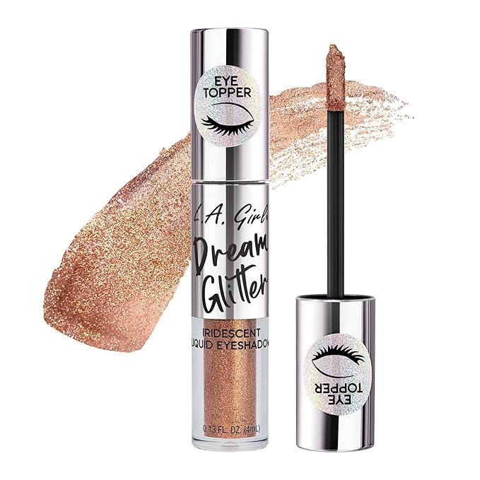 L.A. Girl Dream Glitter Eye Topper, Rose Gold GES99
