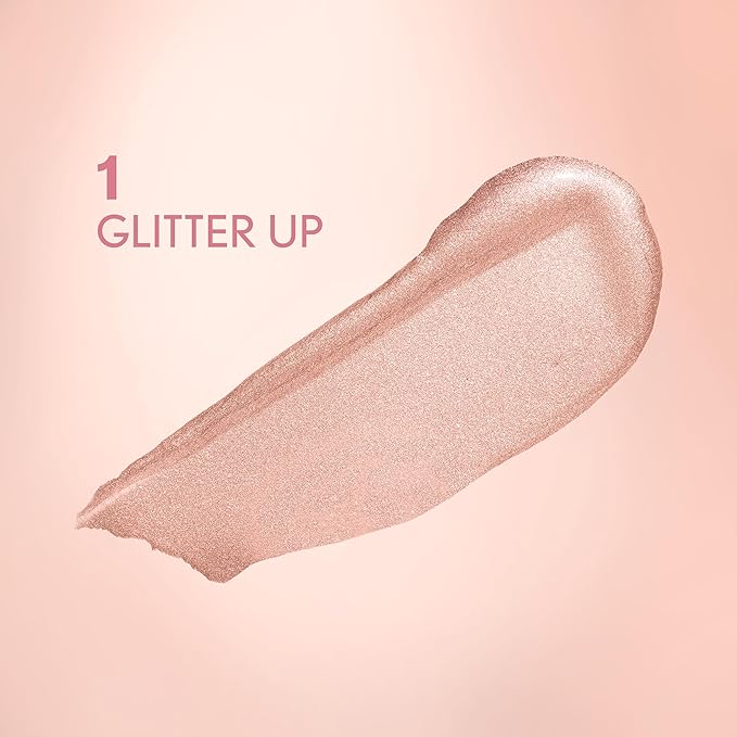 COVERGIRL Exhibitionist by Kelsea Ballerini Liquid Glitter Eyeshadow, Highly Pigmented, Glittery Finish, Long-Wearing, Glitter Up 1, 0.13oz