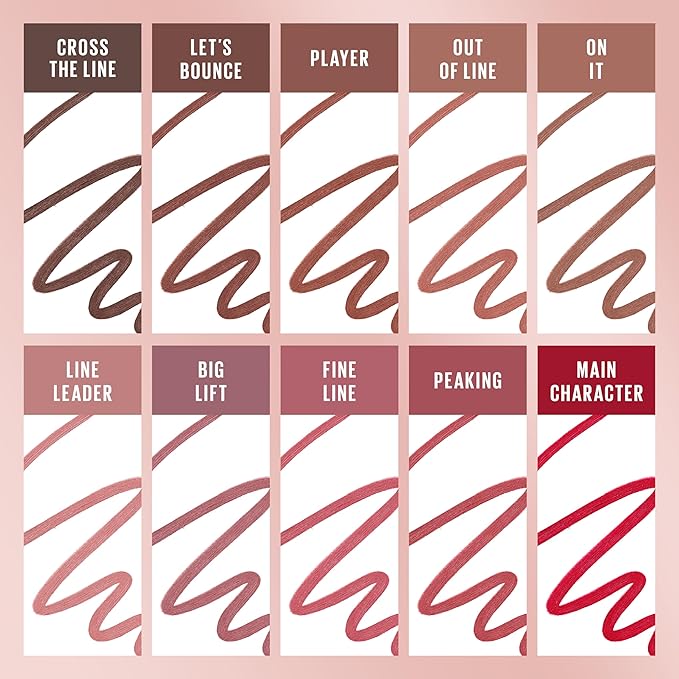 Maybelline Lifter Gloss and Lifter Liner Bundle, Lip Gloss and Lip Liner in Shades Taffy and Let's Bounce, Pack of 2