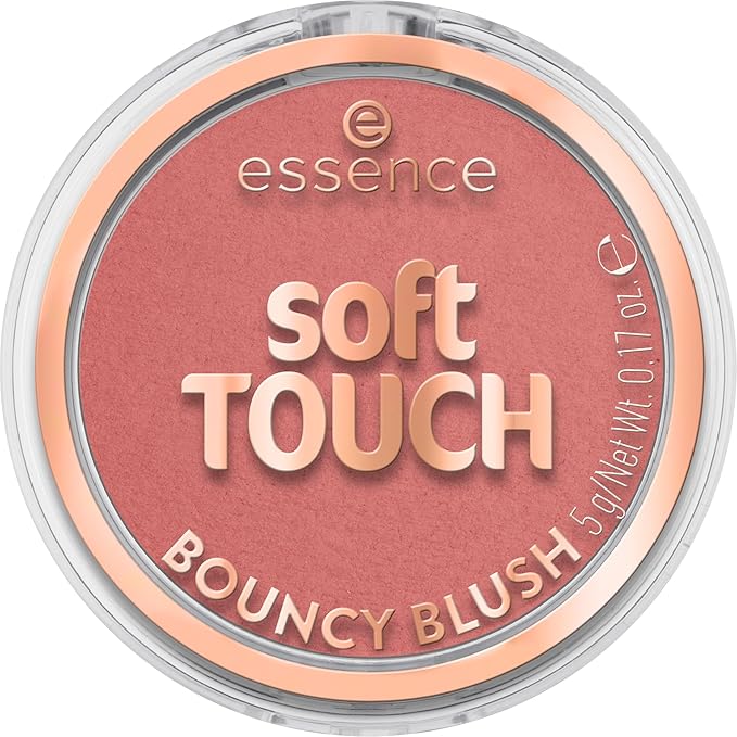 essence | Soft Touch Bouncy Blush | Lightweight, Buildable Cream to Powder Blush | Long-Lasting Natural Flush | Vegan & Cruelty-Free Makeup (10 Antique Bloom)