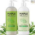 Tea Tree Shampoo and Conditioner Set - Sulfate Free Clarifying Shampoo and Conditioner for Oily Hair & Scalp Care with Australian Tea Tree Oil - Complete Dry Scalp Treatment for Build Up (16 Fl Oz)