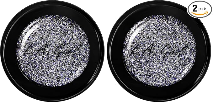L.A. Girl Glitterholic Glitter Topper, Twinkle Twinkle GGP452 (Pack of 2)