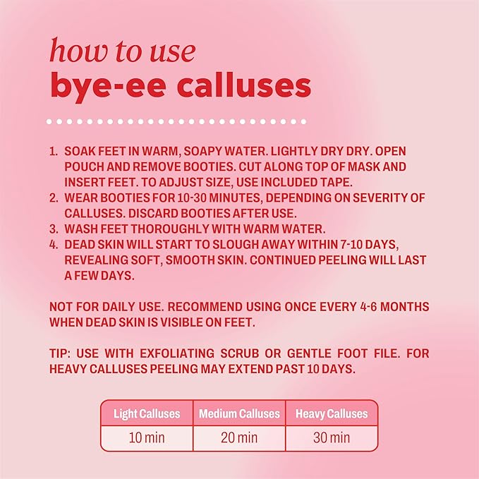 Onyx Professional Foot Peel Mask Callus Remover, 2 pack - Dead Skin Remover, Foot Exfoliator, Cracked Heel Treatment, Peeling Callus Removing Foot Mask Pedicure Kit For Smooth Soft Healthy Feet