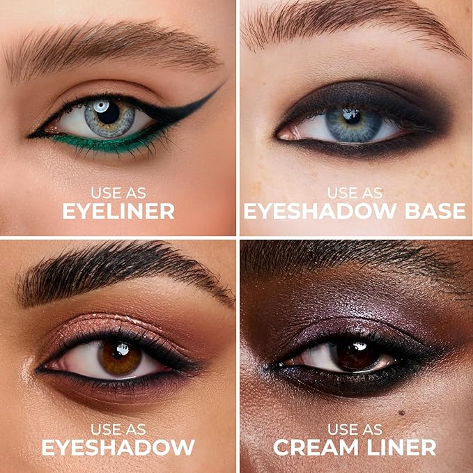 Lamel No Smudge Gel Eyeliner - Deep Black - Waterproof Eyeliner Pencil - 10-Hour Wear, Sharpenable, Contact Lens Friendly, Vegan - Creamy & Sweat Proof Pencil - Highly Pigmented - 401 Shade