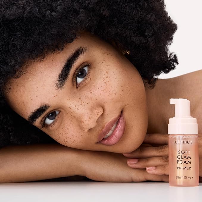 Catrice Soft Glam Foam Primer | Cloud-Like Texture with Radiant Glow | Lightweight, Non-Comedogenic | Vegan & Cruelty Free