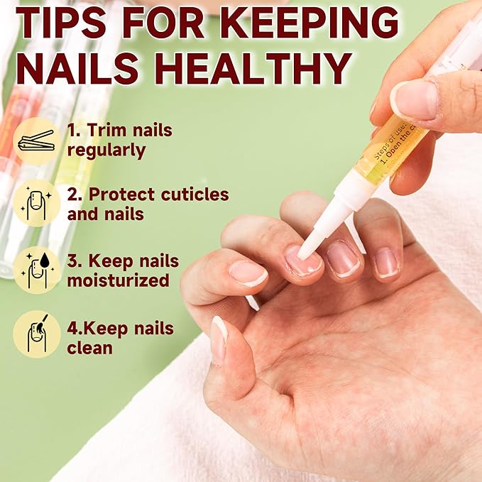 3PCS Cuticle Oil for Nails,Cuticle Oil Pen for Nail Care, Nail Cuticle Oil with Nail File,Cuticle Softener for Damaged Nails,Cuticle Kit for Natural Nails,Nail Oil Pen for after Manicure(Mixed Scents)