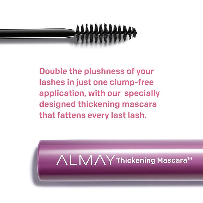 Almay Thickening Mascara, Black Brown, 0.26 fl. oz.