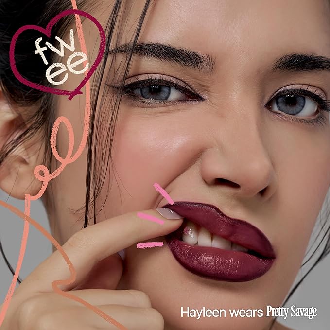 fwee Long Lasting Dual Coloring Stick Lip Liner, TT YL | All-in-one dual stick, Retractable Lip Liner Lipstick Combo, Satin Finish | Smooth glide, Powerful fixing, Smudge-proof | 1.2g (03 TT YL)