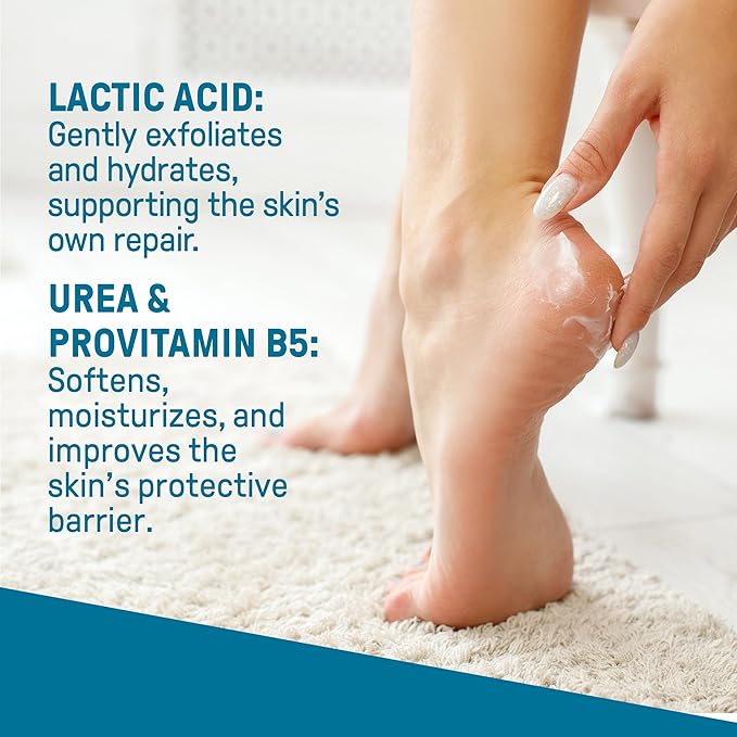CCS Foot Care Cream, Professional Formula for Dry, Callused Feet, Vegan Formula With Urea and Eucalyptus Oil, No Parabens or Sulfates, Clinically Tested, Doctor Recommended, 5.9 fl oz (175ml)